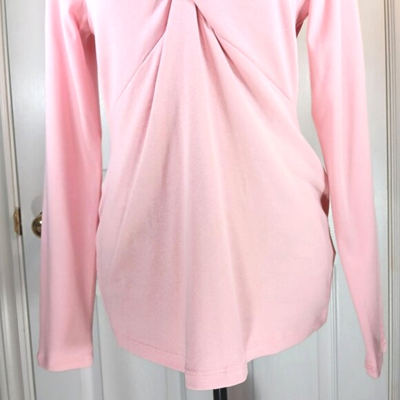 H&M Mama Maternity Top Tee Blouse Pullover Long Sleeve Pink Women's Size M NWT - Picture 8 of 16